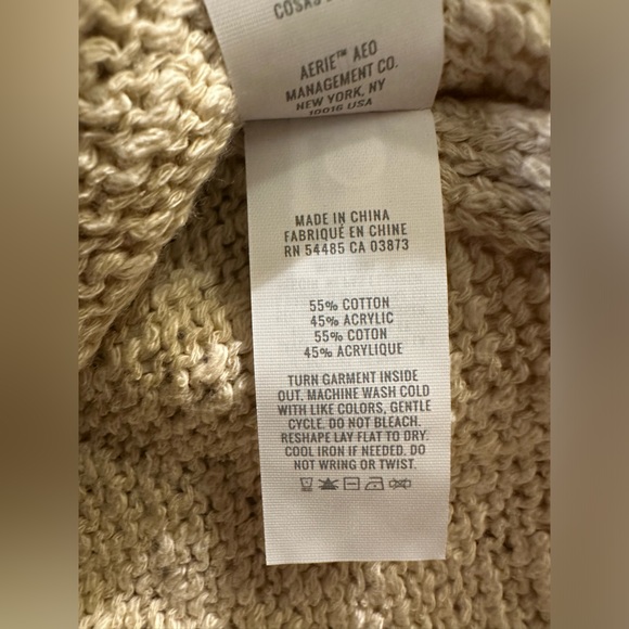 NWT Aerie Oversized Voop Sweater oversized Large - Picture 13 of 14